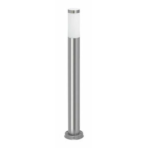 Rabalux Chromový zahradní sloupek Inox Torch pro LED žárovku E27 65cm 8264 obraz