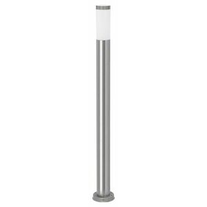 Rabalux Chromový zahradní sloupek Inox Torch pro LED žárovku E27 110cm 8265 obraz