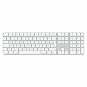 Apple Magic Keyboard s Touch ID a Numerickou klávesnici - SK - bílé klávesy (USB-C) obraz