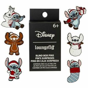 Loungefly Stitch Holiday Blind Box Enamel Pin assorted (Disney) obraz