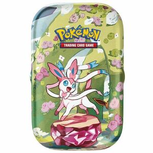 Kartová hra Pokémon TCG: Scarlet & Violet Prismatic Evolutions Mini Tin Sylveon (Pokémon) obraz