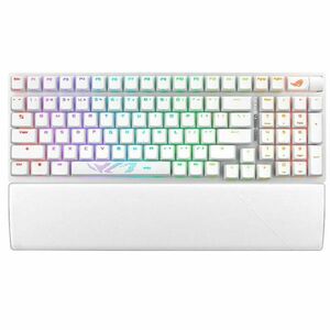 ASUS ROG Strix Scope 2 96 Wireless RGB Gaming Keyboard, ROG RX RED / PBT, US, white obraz