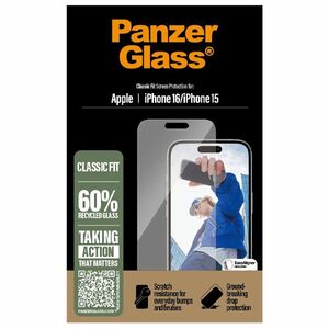 Ochranné sklo PanzerGlass pro Apple iPhone 15 Pro obraz