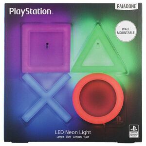 LED Neon lampa PlayStation na stěnu obraz