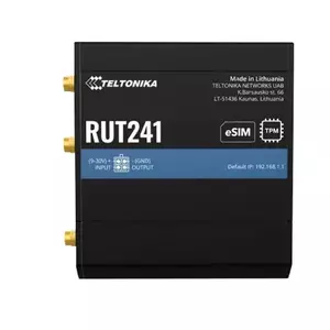 Teltonika RUT241 eSIM Industrial Router (GLOBAL) RUT241230000 obraz