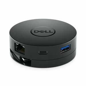 DELL DA300 Wired USB 3.2 Gen 2 (3.1 Gen 2) Type-C Black 492-BCJL obraz