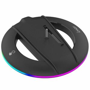 iPega P5S025S Vertikálny stojan s RGB pre PS5 Slim/PS5 Pro black obraz