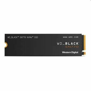 WD Black SN770 SSD disk 1 TB M.2 NVMe Gen4 5150/4900 MBps obraz