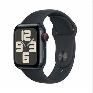 Apple Watch SE GPS + Cellular 40mm polnočná , hliníkové puzdro so športovým remienkom polnočná - S/M obraz