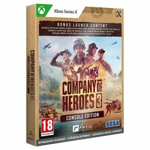 Company of Heroes 3 CZ (Console Launch Edition) XBOX Series X obraz