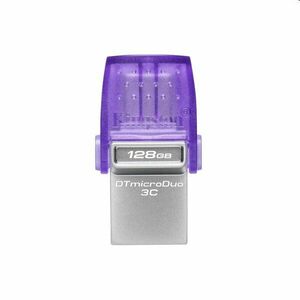 USB kľúč Kingston DataTraveler MicroDuo 3C, 128 GB, USB 3.2 (gen 1) s USB-C konektorom obraz