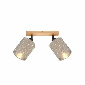 BRILONER Bodové svítidlo 28, 5 cm 2x E27 25W taupe BRILO 2078-021 obraz