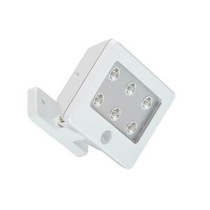 BRILONER LED venkovní svítidlo s čidlem 12 cm 6x0, 06W 7lm bílé BRI 2276-066 obraz