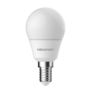 MEGAMAN LED lustre P45 4.9W/40W E14 6500K 470lm NonDim 15Y opál obraz