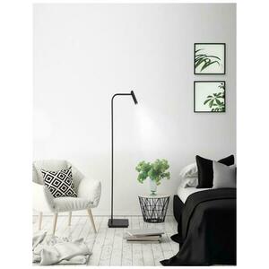 Nova Luce Stylová stojací LED lampa Sicily s nastavitelným spotem NV 7140183 obraz