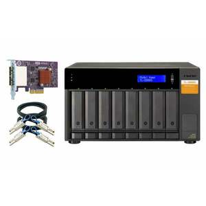 QNAP TL-D800S rámeček na disk HDD/SSD rámeček Černá TL-D800S obraz