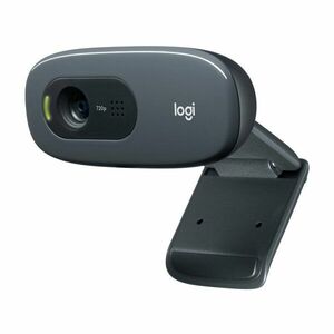 Logitech C270 webkamera 1, 2 MP 1280 x 960 px USB Černá 960-001381 obraz