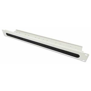 715836 - Brush panel - Grey - Steel - 1U - 483 mm - 9.21 cm 715836 obraz