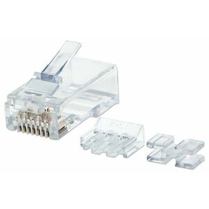 RJ45 Modular Plugs Pro Line - Cat6 - UTP - 3-prong - for solid 790536 obraz