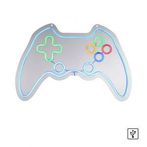 LEUCHTEN DIREKT is JUST LIGHT LED nástěnné svítidlo vícebarevné motiv gamepad ovladače USB dekorace LD 85022-70 obraz