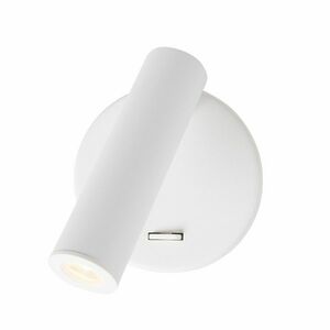 Nova Luce Moderní nástěnná LED lampička Laredo s nastavitelným spotem - 3 W LED, bílá NV 8140521 obraz