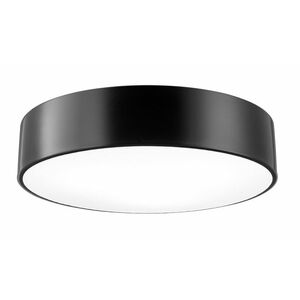 Nova Luce Moderní přisazené stropní svítidlo Finezza v několika variantách - 3 x 10 W, pr. 450 mm, matná černá NV 8218403 obraz