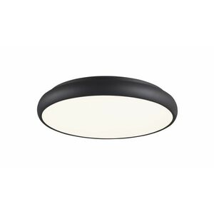 Nova Luce Moderní úzké stropní LED svítidlo Gap v bílé a černé barvě - 38 W LED, 2090 lm, pr. 410 x 90 mm, černá NV 8100982 obraz