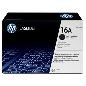 HP 16A Černá originální tonerová kazeta LaserJet Q7516A obraz