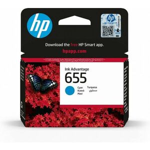 HP 655 Azurová originální inkoustová kazeta Advantage CZ110AE#BHK obraz