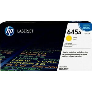 HP 645A Žlutá originální tonerová kazeta LaserJet C9732A obraz