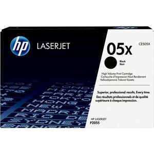 HP 05X Černá originální tonerová kazeta LaserJet s vysokou CE505X obraz