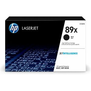 HP 89X Černá originální tonerová kazeta LaserJet s vysokou CF289X obraz