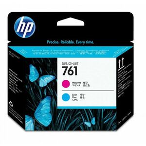 HP 761 Purpurová/azurová tisková hlava DesignJet CH646A obraz