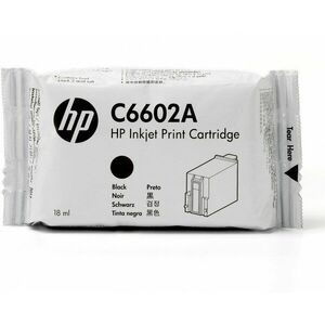 HP 33 Černá generická inkoustová tisková kazeta C6602A obraz