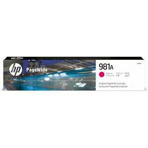 HP 981A originální inkoust - 70ml purpurový J3M69A obraz