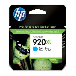 HP 920XL Azurová originální inkoustová kazeta s CD972AE#BGY obraz