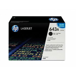 HP 643A Černá originální tonerová kazeta LaserJet Q5950A obraz