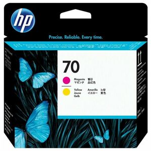 HP 70 Purpurová a žlutá tisková hlava DesignJet C9406A obraz