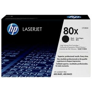 HP 80X Černá originální tonerová kazeta LaserJet s vysokou CF280X obraz