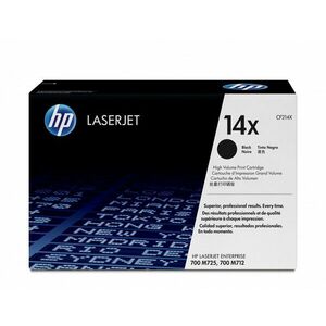 HP 14X Černá originální tonerová kazeta LaserJet s vysokou CF214X obraz