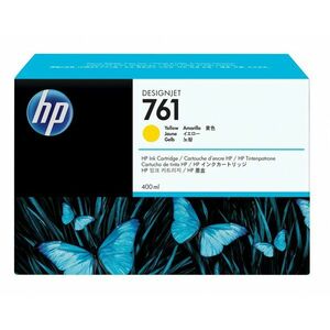 HP 761 Žlutá inkoustová kazeta DesignJet, 400 ml CM992A obraz