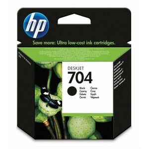 HP 704 Black Ink Cartridge inkoustová náplň 1 kusů CN692AE#445 obraz