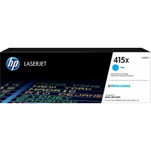 HP 415X Azurová originální tonerová kazeta LaserJet s W2031X obraz