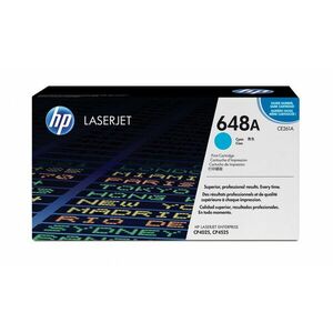 HP 648A Azurová originální tonerová kazeta LaserJet CE261A obraz