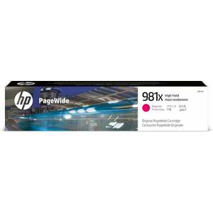 HP 981X originální inkoust - 116ml magenta (L0R10A) L0R10A obraz