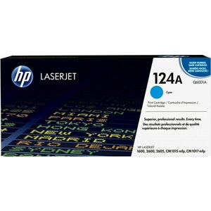 HP 124A Azurová originální tonerová kazeta LaserJet Q6001A obraz