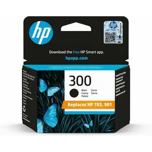 HP 300 Černá originální inkoustová kazeta CC640EE#BA3 obraz