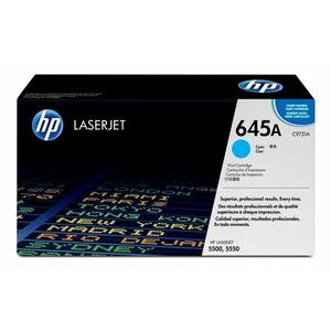 HP 645A Azurová originální tonerová kazeta LaserJet C9731A obraz