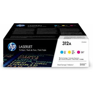 HP Azurová tonerová kazeta 312A LaserJet, trojbalení CF440AM obraz