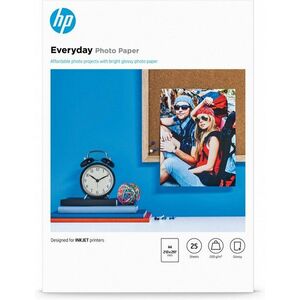 HP Everyday Glossy Photo Paper, 25 listů/A4/210 x 297 mm Q5451A obraz